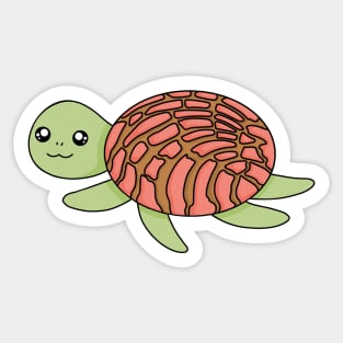 Concha Sea Turtle Sticker